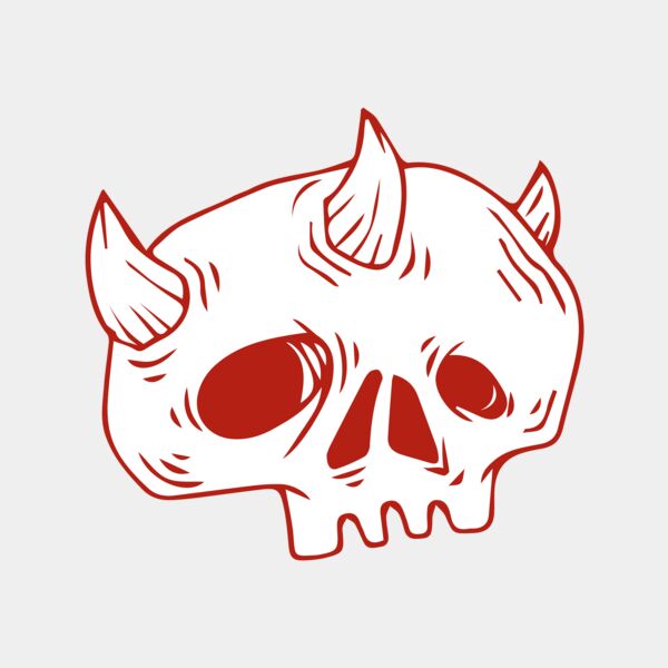 Elements Skulls logo template 28 Thumbnail