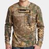 Realtree ® Long Sleeve Explorer 100% Cotton T Shirt with Pocket Thumbnail