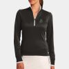 Ladies Dri FIT 1/2 Zip Cover Up Thumbnail