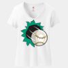 Women's Perfect T Cotton V Neck T Shirt Thumbnail