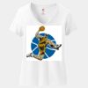 Women's Perfect T Cotton V Neck T Shirt Thumbnail