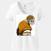 Women's Perfect T Cotton V Neck T Shirt Thumbnail