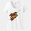 Women's Perfect T Cotton V Neck T Shirt Thumbnail