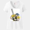 Women's Perfect T Cotton V Neck T Shirt Thumbnail
