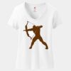Women's Perfect T Cotton V Neck T Shirt Thumbnail