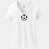 Women's Perfect T Cotton V Neck T Shirt Thumbnail