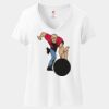 Women's Perfect T Cotton V Neck T Shirt Thumbnail