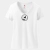 Women's Perfect T Cotton V Neck T Shirt Thumbnail