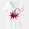 Women's Perfect T Cotton V Neck T Shirt Thumbnail