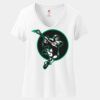 Women's Perfect T Cotton V Neck T Shirt Thumbnail