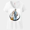 Women's Perfect T Cotton V Neck T Shirt Thumbnail
