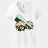 Women's Perfect T Cotton V Neck T Shirt Thumbnail