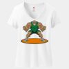 Women's Perfect T Cotton V Neck T Shirt Thumbnail