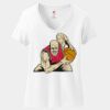 Women's Perfect T Cotton V Neck T Shirt Thumbnail