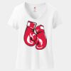 Women's Perfect T Cotton V Neck T Shirt Thumbnail