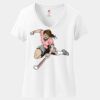 Women's Perfect T Cotton V Neck T Shirt Thumbnail
