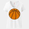 Women's Perfect T Cotton V Neck T Shirt Thumbnail