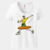 Women's Perfect T Cotton V Neck T Shirt Thumbnail