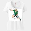 Women's Perfect T Cotton V Neck T Shirt Thumbnail