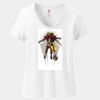 Women's Perfect T Cotton V Neck T Shirt Thumbnail