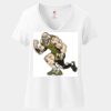 Women's Perfect T Cotton V Neck T Shirt Thumbnail