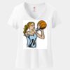 Women's Perfect T Cotton V Neck T Shirt Thumbnail