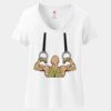 Women's Perfect T Cotton V Neck T Shirt Thumbnail