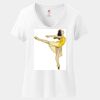Women's Perfect T Cotton V Neck T Shirt Thumbnail