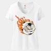 Women's Perfect T Cotton V Neck T Shirt Thumbnail