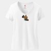 Women's Perfect T Cotton V Neck T Shirt Thumbnail