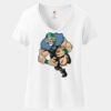 Women's Perfect T Cotton V Neck T Shirt Thumbnail