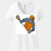 Women's Perfect T Cotton V Neck T Shirt Thumbnail