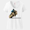 Women's Perfect T Cotton V Neck T Shirt Thumbnail
