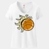 Women's Perfect T Cotton V Neck T Shirt Thumbnail