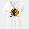 Women's Perfect T Cotton V Neck T Shirt Thumbnail
