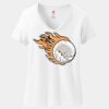 Women's Perfect T Cotton V Neck T Shirt Thumbnail