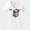 Women's Perfect T Cotton V Neck T Shirt Thumbnail