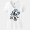 Women's Perfect T Cotton V Neck T Shirt Thumbnail