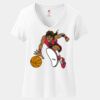 Women's Perfect T Cotton V Neck T Shirt Thumbnail