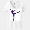 Women's Perfect T Cotton V Neck T Shirt Thumbnail