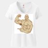 Women's Perfect T Cotton V Neck T Shirt Thumbnail