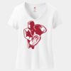Women's Perfect T Cotton V Neck T Shirt Thumbnail