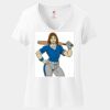 Women's Perfect T Cotton V Neck T Shirt Thumbnail