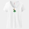 Women's Perfect T Cotton V Neck T Shirt Thumbnail