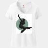Women's Perfect T Cotton V Neck T Shirt Thumbnail