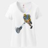 Women's Perfect T Cotton V Neck T Shirt Thumbnail