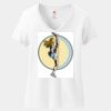 Women's Perfect T Cotton V Neck T Shirt Thumbnail