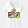 Women's Perfect T Cotton V Neck T Shirt Thumbnail