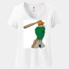 Women's Perfect T Cotton V Neck T Shirt Thumbnail