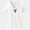 Women's Perfect T Cotton V Neck T Shirt Thumbnail